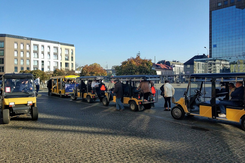 Krakow: Golf Cart Tour of Kazimierz & Former Jewish Ghetto Golf Cart Tour of Kazimierz (Multilingual)