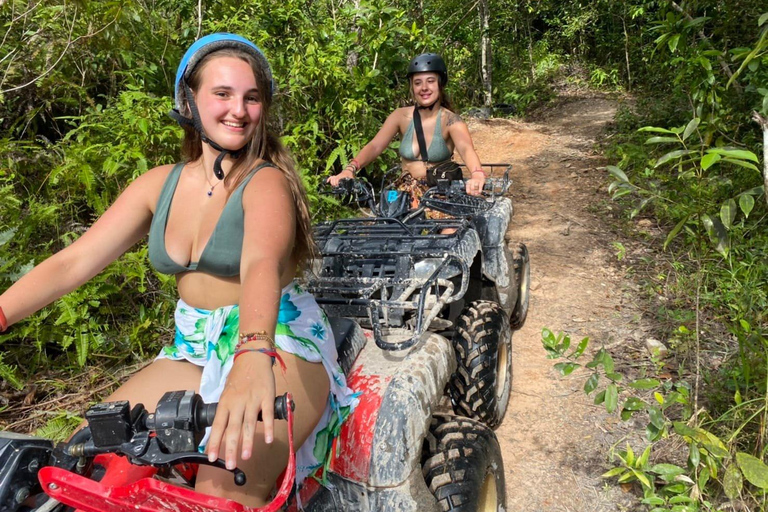 Krabi: Kajakpaddling vid Ao Thalane med ATV-ridning