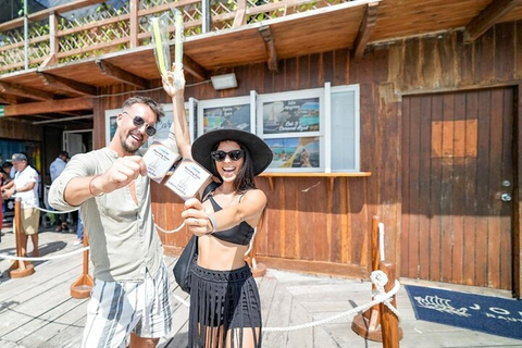 Isla Mujeres: All-Inclusive Catamaran with Snorkeling and All-You-Can-Eat Buffet
