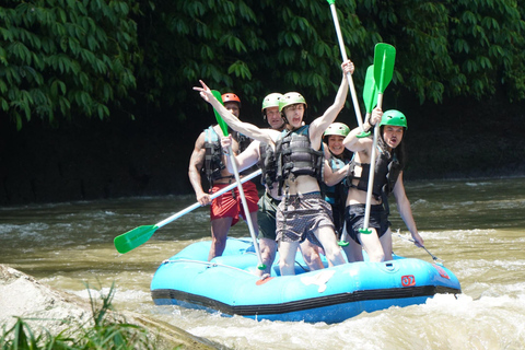 Ubud: Ayung River Rafting With Waterfalls & Jungle Cliffs