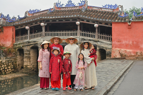 Hoi An: Traditional Costume Rental, Makeup & Photoshoot Professional Hair & Makeup Styling