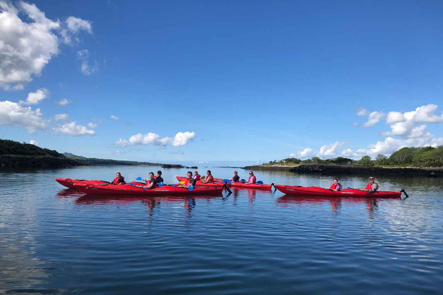 Baie de Kenmare : Excursion en Kayak Guidée - Sans Combinaison Néoprène !