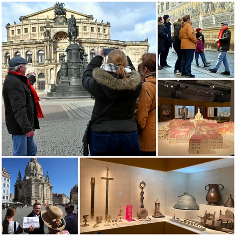 Dresden: Guided City Walk and City Museum Entrance Ticket