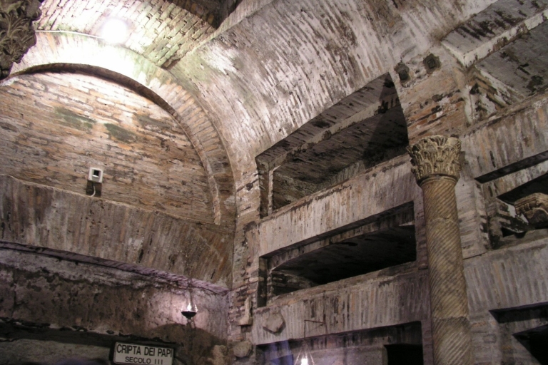 Roma: entrada a las catacumbas, tour subterráneo y traslado