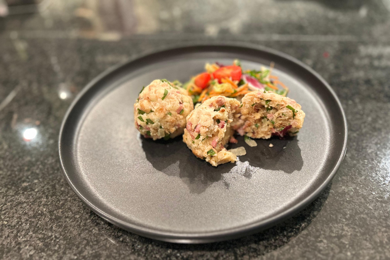 Tyrolean dumplings & mountain stories – cooking workshop with Harald in Axams