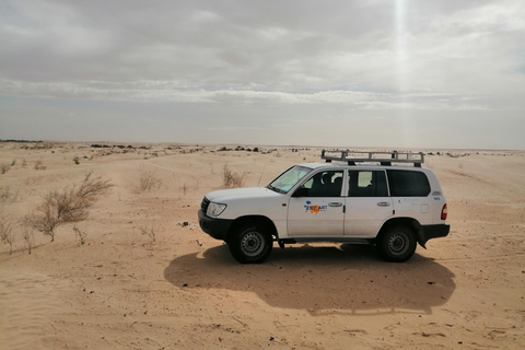 Desde Túnez Sousse y Hammamet: Excursión de 2 días por el desierto y noche en tienda de campaña