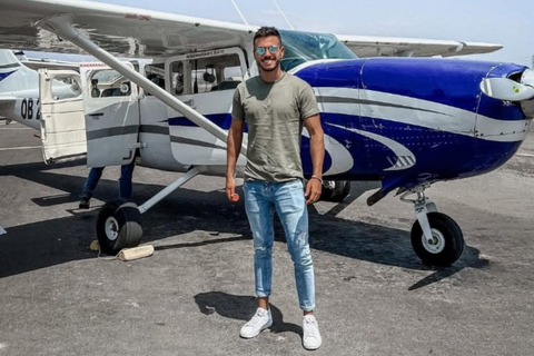 From Ica: Panoramic aerial experience over the Nazca geoglyphs