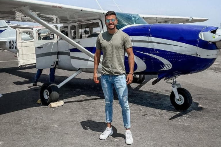 From Ica: Panoramic aerial experience over the Nazca geoglyphs