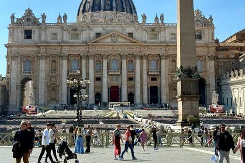 St. Peter's Basilica Audio Guided Tour With Dome Climb Without Elevator