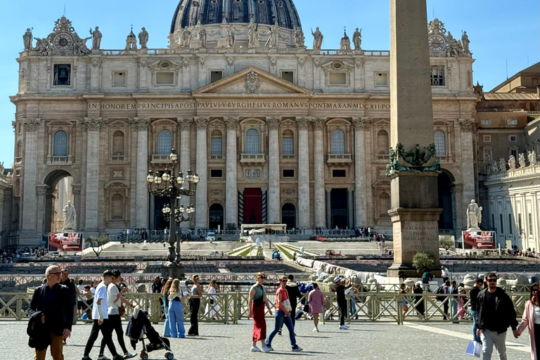 St. Peter's Basilica Audio Guided Tour With Dome Climb Without Elevator