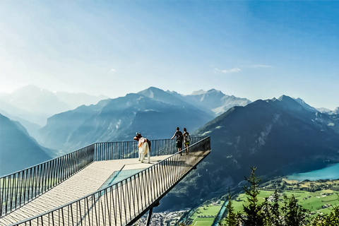 Interlaken: ticket kabelbaan naar Harder Kulm