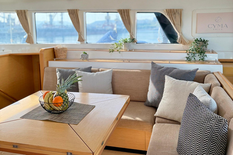 Dia: Day & Sunset Cruise with Menu by Greece's Top 100 Chef