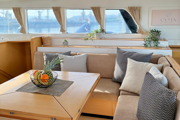 Dia: Day & Sunset Cruise with Menu by Greece's Top 100 Chef