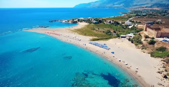 From Rethymno Area: Imbros Gorge Hike & Frangokastello Swim