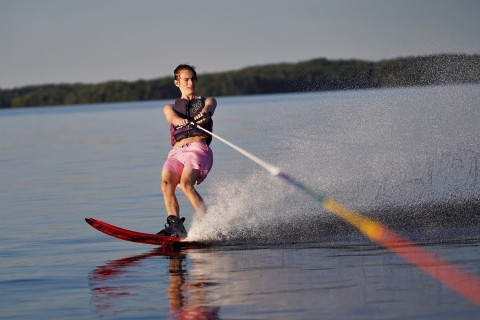 Water Skiing in Negombo
