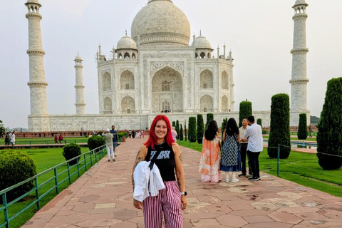 From Delhi: Taj Mahal & Agra City Tour with Tickets & Lunch From Agra: Tour with Ac Car, Driver and Guide Only