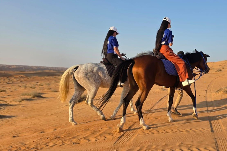 Muscat: Desert Safari, Quadbike, Horse Ride & Sunset Tour