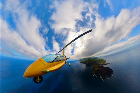 Azores Gyrocopter Flight Experience- Triangle Islands