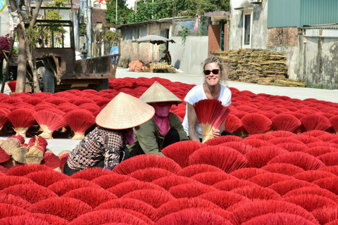 Hanoi: Incense Village & Hat Village or Lacquer SMALL GROUP Afternoon: Hanoi Hat Village & Incense Village - SMALL GROUP