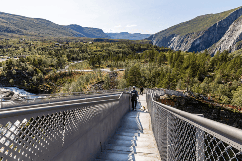 Oslo : Visite en bus et en train à Bergen via Hardangervidda/Fjord