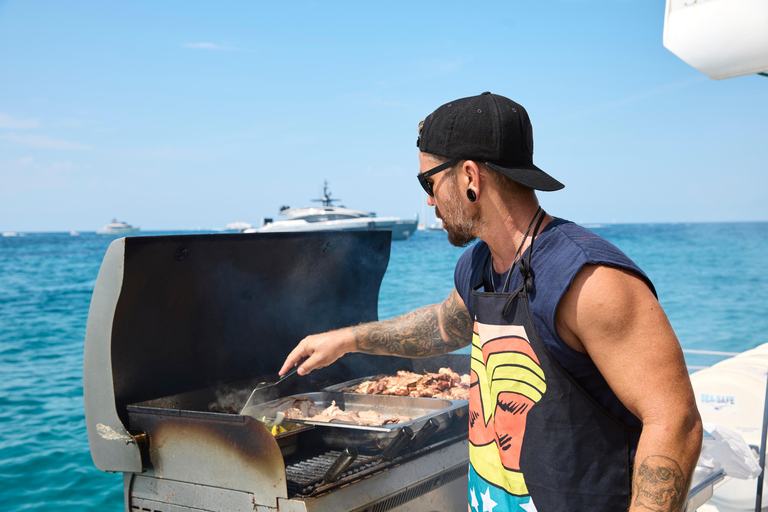 Ibiza: Formentera Sailing Catamaran with BBQ & Snorkeling