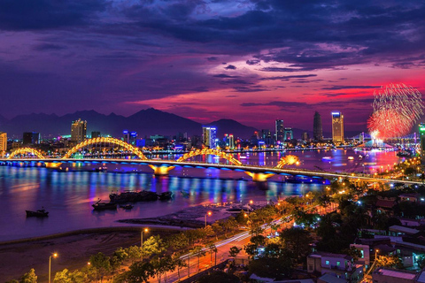 Tour privato notturno di Da Nang: Mercato, visite turistiche e crociera