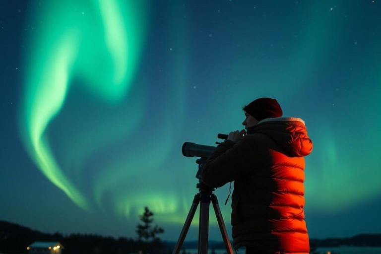 Levi: Northern Lights Tour and Stargazing by Telescope