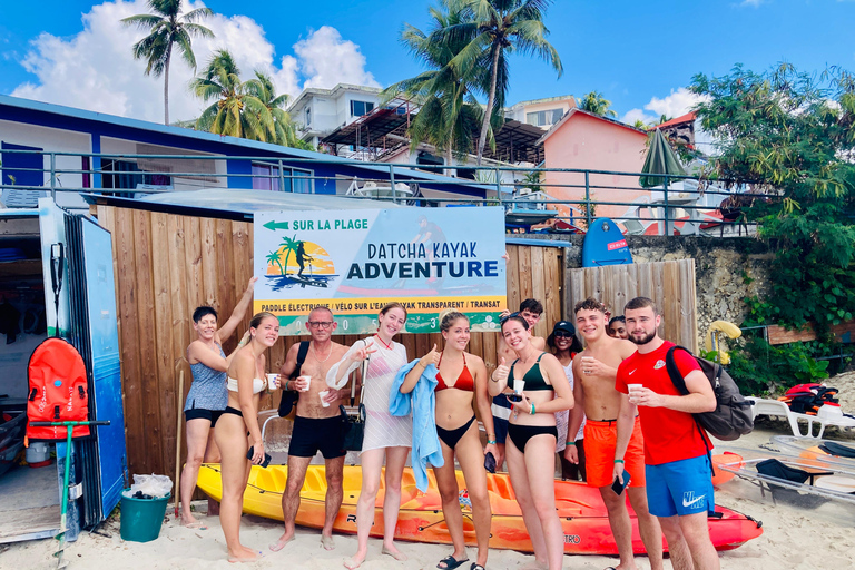 ILET GOSIER: visita o ilet du gosier num caiaque transparente