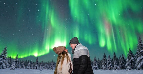 Rovaniemi: ⭐Northern Lights Tour | 100% Guaranteed & Photos⭐