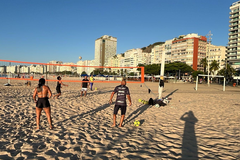 Rio de Janeiro: Footvolley on Copacabana Beach