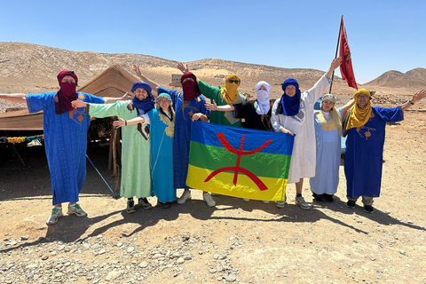 Marrakech to Fes 3 day Desert Tour Camel & luxury Tente Marrakech to Fes 3 day Desert Tour Standard Desert Tents