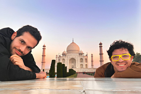 From Delhi: 2-Day Taj Mahal & Agra Overnight Private Tour Agra Tour: Car + Guide Only