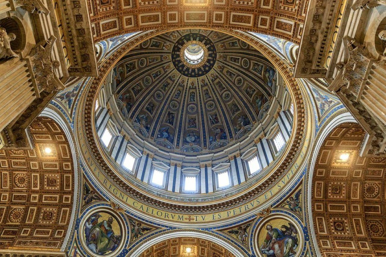 St. Peter's Basilica Dome, Papal Tombs & Interactive App Without Elevator