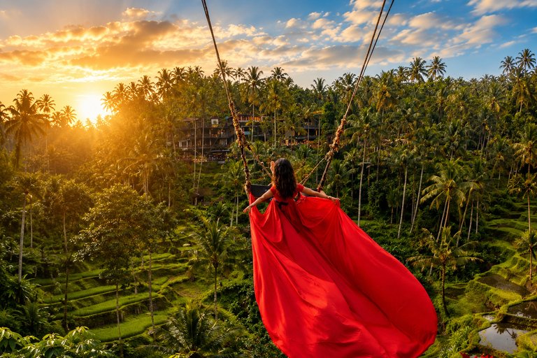 Bali: Ubud Waterfalls & Rice Terrace All Inclusive Tour Ubud Private Tour With Special Group