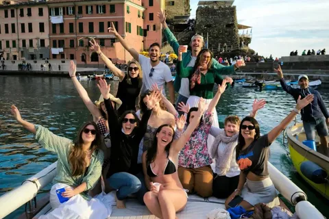 A unique experience of the Cinque Terre by sea.