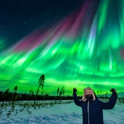 À la poursuite des aurores boréales à Rovaniemi : 100 % garanti, photos, petit groupe