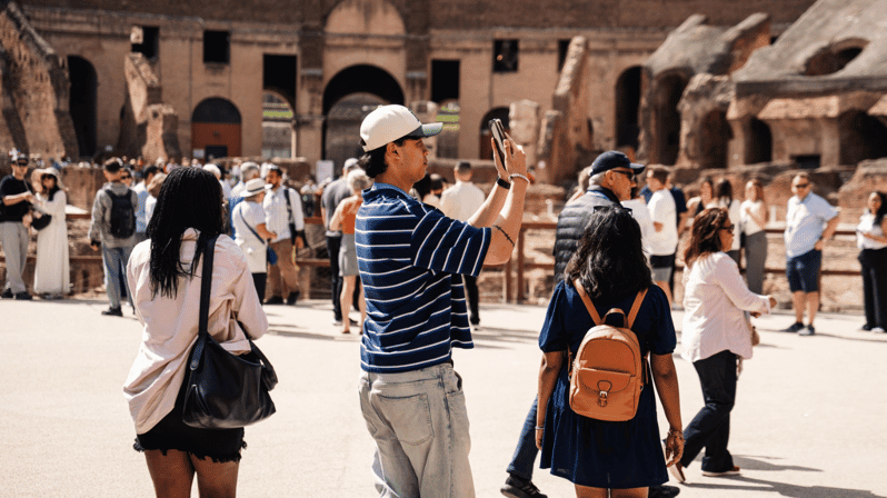 Colosseo, Porta dei Gladiatori e Arena e Prigione di San Pietro