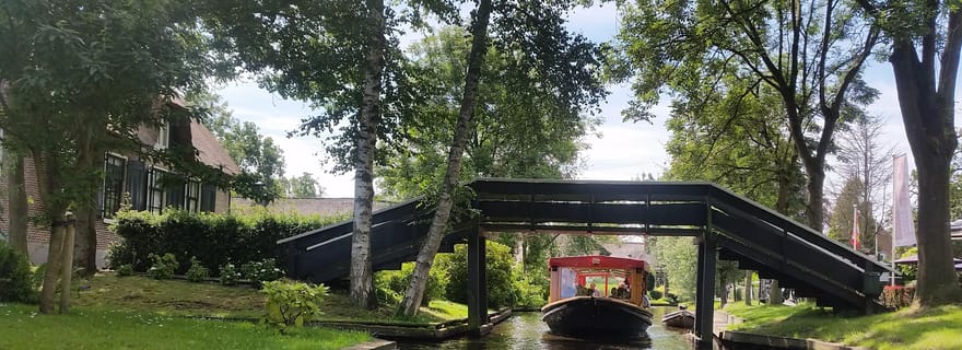 Giethoorn : croisière sur les canaux, village et lac de Giethoorn