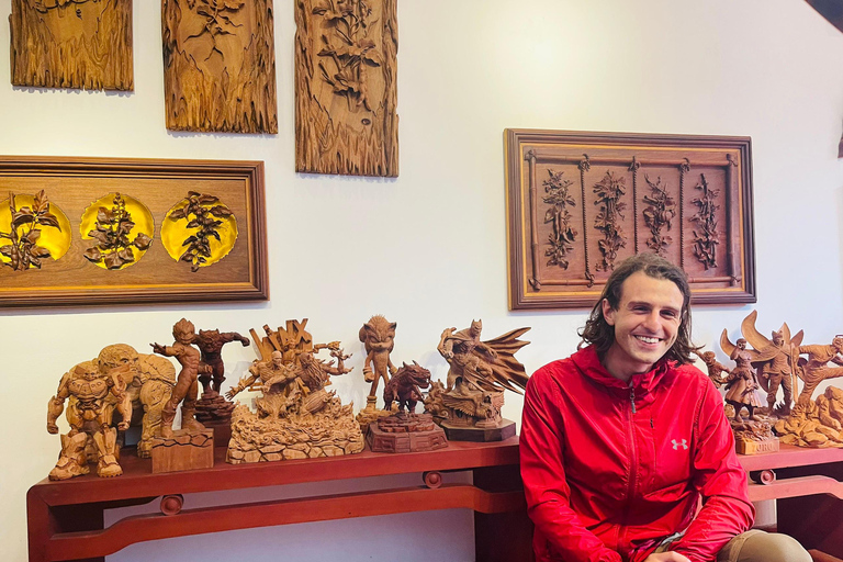 Hoi An: Corso di scultura del legno di 3 ore con un artista locale