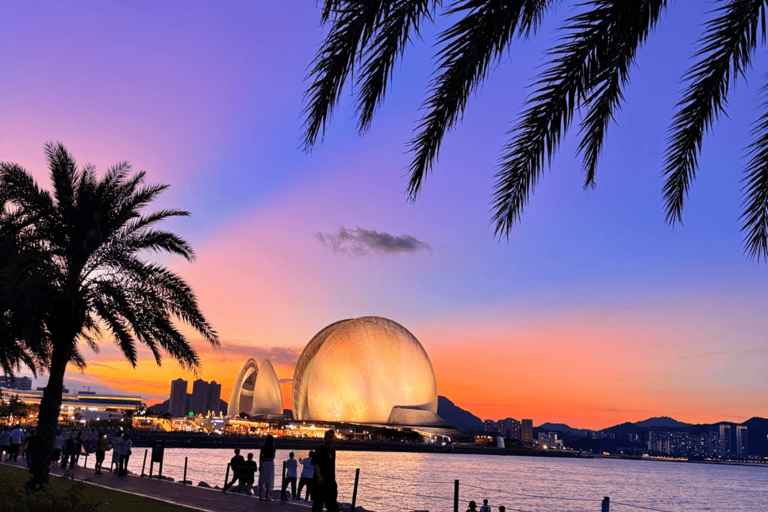 Zhuhai: Private Tour, HZMB Bridge Cruise & Yuanming Palace