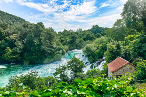 De Split: Cachoeiras de Krka, tour gastronômico e degustação de vinhos