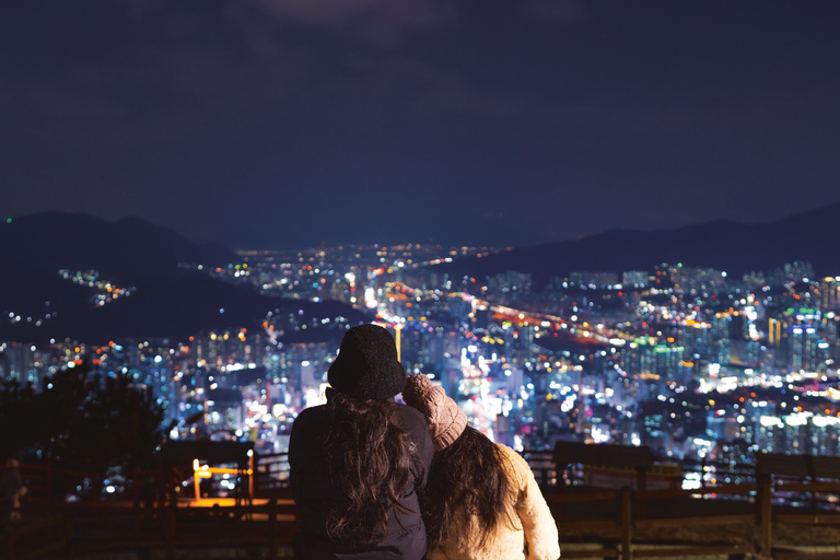 Busan: Visita nocturna con el mercado de Jagalchi y el Skywalk