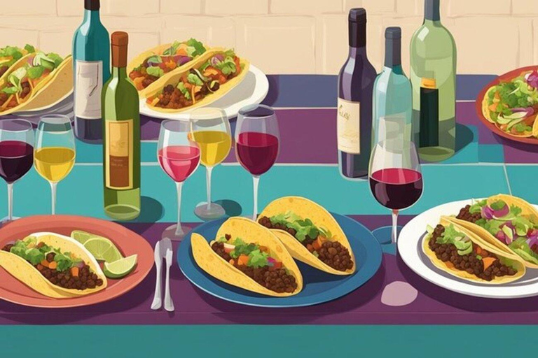 Tour de tacos e degustação de vinhos na Funk Zone