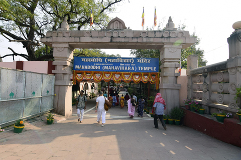 From Varanasi: 3-Day Bodhgaya Tour with Sarnath & Boat Ride Private Tour with A/C transport and Dedicated Driver.