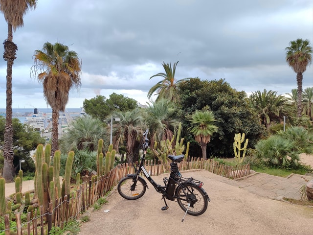 Barcelona: Montjuic Guided e-Bike Tour with Panoramic Views