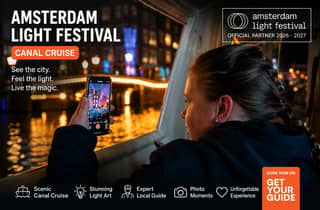 Luxuriöse Amsterdam Light Festival Kreuzfahrt – Kapitän, Getränke