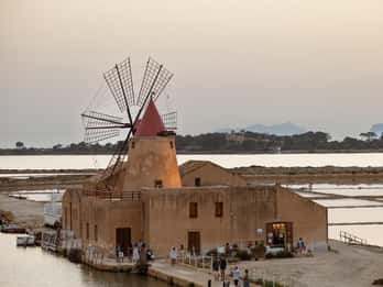 Marsala : visite guidée des salines avec visite du moulin à vent
