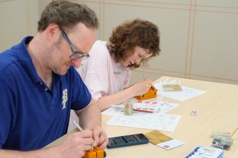 Stamp engraving workshop in Osaka