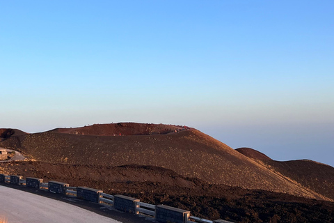 Catania: Etna Sunset Tour med upphämtning och avlämning