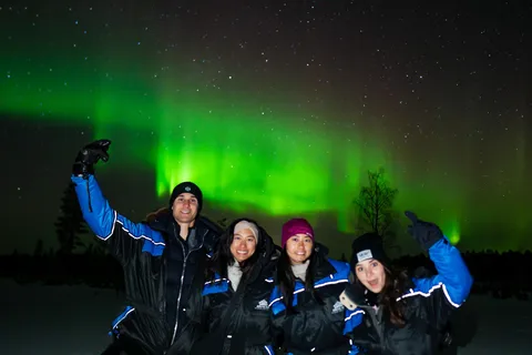 Rovaniemi: Excursión a la Aurora Boreal con avistamiento garantizado